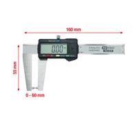 KS TOOLS 300.0540 Pied à coulisse, épaisseur du disque de frein