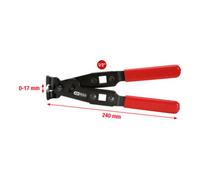 KS Tools Pince à sertir pour colliers O-klipp 115.1053 240 mm