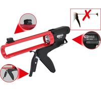 KS Tools Pistolet à cartouche sans tige de poussée saillante 310 ml
