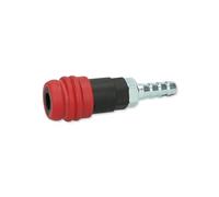 KS TOOLS raccord de sécurité à air comprimé à 2 étages avec embout pour tuyau, 11mm 999.9097