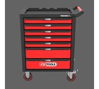 KS Tools RACINGline NOIR/ROUGE Servante d'atelier à 7 tiroirs