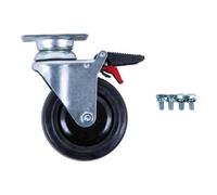 KS TOOLS Roulette pivotante avec frein pour servante d'atelier PERFORMANCEplus, vis incluses ( 873.5008-R011P )