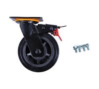 KS Tools Roulette pivotante pour servante d'atelier P45, vis comprises