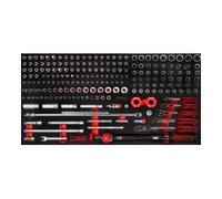 KS Tools SCS 1/4"+3/8" Module de douilles, 213 pcs, modules système 1.1/3 KS Tools Quantité:1