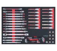 KS TOOLS Jeu d'outils 711.0053 390mm 564mm 35mm