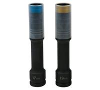 KS TOOLS SlimPOWER Jeu de douilles à impact extra longues 2 pces 1/2" 17+19mm 515