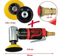 KS Tools SlimPOWER Mini-ponceuse à air comprimé, 19000 tr/min