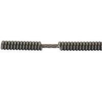 KS Tools Spirale de rechange pour nettoyage de tuyaux, ø8mm, L=10m, avec âme intérieure, 900.9978