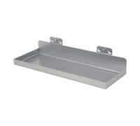 KS TOOLS 860.0857 - Support bac de rangement - 350x125 mm - Vis de fixation inclus - Epaisseur du plateau 1,5 mm - Zingué. Gris