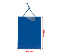 KS Tools 500.8095 Tablette de fiche de travaux, Bleu