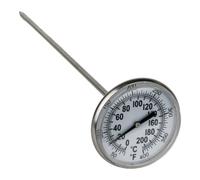 KS Tools Thermomètre 150.1963 – 0–200 °C / 0–400 °F – L 210 mm