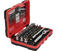 KS TOOLS TORSIONpower - Jeu de cliquets avec embouts et douilles - 33 pièces - en coffret