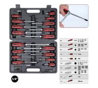 KS Tools Tournevis et embouts ERGOTORQUEplus, 39pcs. Quantité:1