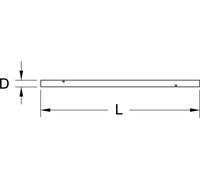 KS Tools Tube à emboîter pour e serrage, 46-55mm, 517.9004
