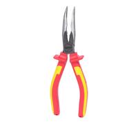 KS Tools VDE Pinces à bec demi-rond coudé, 205mm Quantité:1