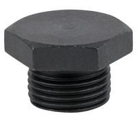 KS TOOLS Vis de vidange d'huile hexagonale 25 mm M18x1,5x11 mm Lot de 25 - 430.2208