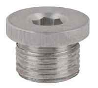 KS TOOLS Vis de vidange d'huile hexagonale 8 mm M18x1,5x11 mm Lot de 25 - 430.2227