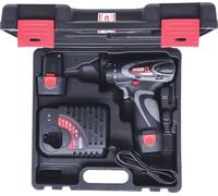 KS Tools Visseuse à embouts sans fil 1/4", 24Nm, 400 tr/min 10,8V, avec 2 batteries et 1 chargeur