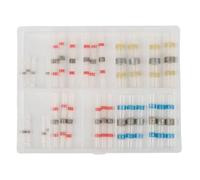 KS TOOLS Werkzeuge-Maschinen GmbH Assortiment de douilles à souder, isolées, 1,8x25mm-6,2x40mm, 30 pièces (970.0720)
