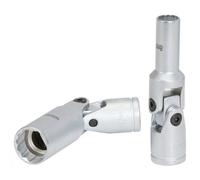 KS TOOLS Werkzeuge-Maschinen GmbH Douille 3/8 12 pans avec articulation, 13 mm (917.4854)