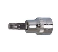 KS TOOLS Werkzeuge-Maschinen GmbH Douille-embout 1/2 CHROMEplus Torx, T55, sur support (918.1629-E)