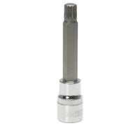 KS TOOLS Werkzeuge-Maschinen GmbH Douille-embout 1/2 CHROMEplus XZN, longue, M8, sur support (918.1693-E)