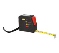 KS TOOLS Werkzeuge-Maschinen GmbH Mètre ruban électrique avec verrouillage et clip ceinture, numérique, 5 m, 19 mm (300.1111)