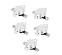 KSD301 5pcs Thermostat 250V 15A 40 ℃ -150 ℃ Interrupteur de Thermostat Interrupteur de Commande de Température Fermé Normal(70℃)