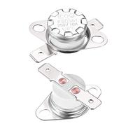 KSD301 Thermostat 190 ° C 10A Normalement Fermé N.C Interrupteur De Contrôle De Limite De Disque Snap Thermostat À Micro-ondes Interrupteur Thermique 2 pcs