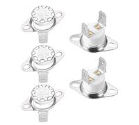 KSD301 Thermostat 230 ° C 10A Normalement Fermé N.C Ajuster Interrupteur De Contrôle De Limite De Disque Snap Thermostat À Micro-ondes Interrupteur Thermique 5 pcs