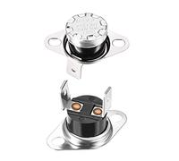 KSD301 Thermostat 65 ° C 10A Normalement Ouvert N.0 Ajuster Interrupteur De Contrôle De Limite De Disque Snap Thermostat À Micro-ondes Interrupteur Thermique 2 pcs