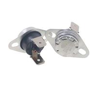 KSD303 45C-150C degrés 10A 250V Thermostat à réinitialisation manuelle interrupteur de température normalement fermé 75C 85C 95C 105C 100C