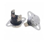 KSD303 KSD301 Thermostat à réarmement Manuel 45 °C-150 °C, 10 A, 250 V, normalement fermé, Interrupteur de température 75 °C-100 °C(125 Degree)