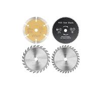 KSeSii Lame de scie TCT 89x10mm disque de coupe en bois lame de scie circulaire à pointe de carbure for outils de travail du bois de coupe en plastique PVC(4pcs Set)