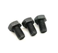 KSeSii Vis à filetage à gauche boulon M12 M14 M16 tête hexagonale boulon à filetage à gauche(M12x40 (10pcs))
