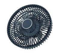 Ksikdeg Ventilateur de voiture silencieux sans balais 12 V/24 V avec vitesse réglable - Portable - Refroidisseur d'air - Outil facile à utiliser