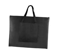 KSJOAIDDE Portfolio Sac fourre-tout pour affiches, travaux artistiques, dessins, Noir , 55 cm x 35.5 cm