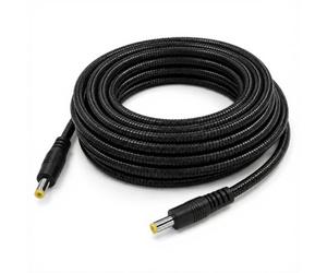 KSK Câble de caméra Trail 4,0 x 1,7 mâle vers mâle, compatible avec les caméras Tactacam Reveal, Spartan GoCam, WiseEye, Covert, Bigfoot et Barn Owl 12 V
