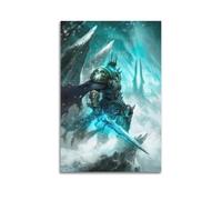 KSOXDAITIP World of Warcraft Poster décoratif sur toile d'Arthas Menethil - Impression sur toile moderne pour chambre à coucher - 20 x 30 cm