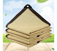 KSQP Filet d'ombrage Extérieur 1mX2m Voile ombrage Toile Ombrage Extérieur 3x3 Imperméable pour Fleurs, Pelouse, Extérieur, Pergola, Terrasse,Beige-3.0x3.0m