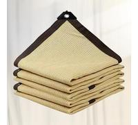 KSQP Voile d'ombrage 4x4 Carré Filet Ombrage Extérieur Toile Ombrage Filet de d'ombrage Ombrage Jardin Anti UV Filet Protection Solaire Filet Anti Chaleur,beige-5x5m