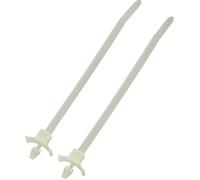 KSS 28530c1309 Serre-câble 203 mm 4.80 mm noir avec pied ancre 100 pc(s)