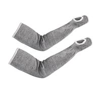 KSTE Protège-bras for la protection des bras - Boutons de manchette Anti-coupure, bras de protection for la sécurité, protège-bras avec fente for le pouce for éviter les éraflures, irritations peau