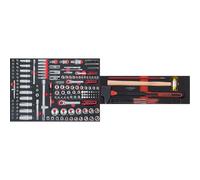Kstools Module de douilles et accessoires 1/4'' - 3/8'' - 1/2', 175 pièces' & 713.1102 - Module d'outils de frappe - 9 pièces - Pour servantes et établis