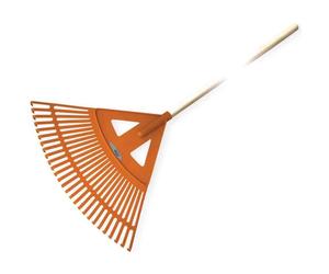 [KT-CX27W] Bradas Balai à feuilles Quick Fit, manche en bois, 27 dents