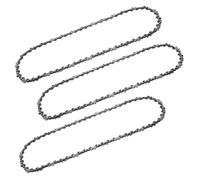 KtbeYTi 3 Chaînes de tronçonneuse compactes 16 Pouces 59TG pour jardinage | Oregon, chaînes de tronçonneuse, chaîne de tronçonneuse Oregon, chaîne de rechange Einhell
