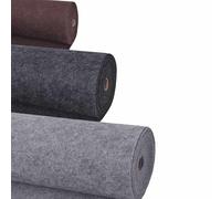 KTHLBRH Tapis de couloir en polyester anthracite 1,2 x 20 m