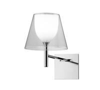 FLOS Applique murale KTribe W transparente - Zamak/PMMA
