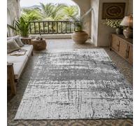 KTYUTJDH Tapis,Abstrait Noir, Blanc, Rectangular 70 x 140 cm,Tapis Salon, Salle à Manger, Cuisine, Lavables Antidérapants Poils Courts,