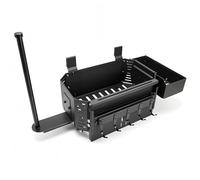 KU-koruo Bac de rangement magnétique pour barbecue avec porte-serviettes en papier pour Traeger Ironwood 650/885, Pro 575/780/34/22, Pit Boss & Z-Grills, accessoires de barbecue avec étui de rangement